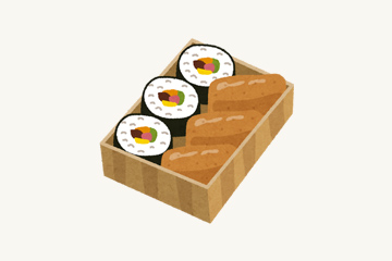 助六寿司のイメージ図