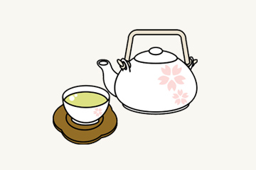 湯茶のイメージ図